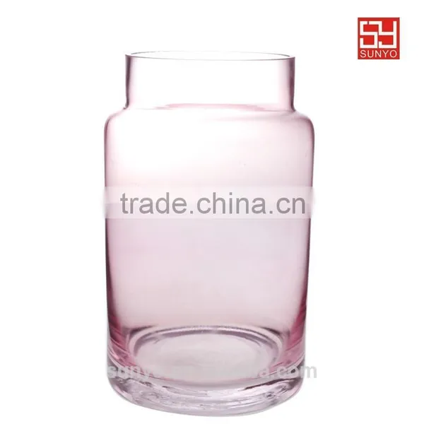 STOCK!Colored Glass Vase Can Add Customized Logo Quality Choice photo-3