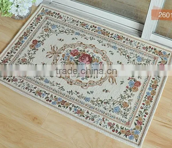 Chenille Modern Style Jacquard Carpet photo-5