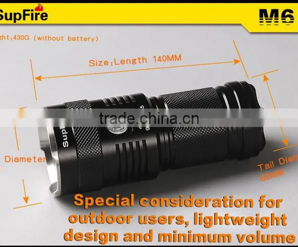 High Lumen Sos Waterproof Led Folashlight photo-4