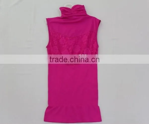 2015 Long Seamless Camisole With Wide Strap Button Type Before photo-2