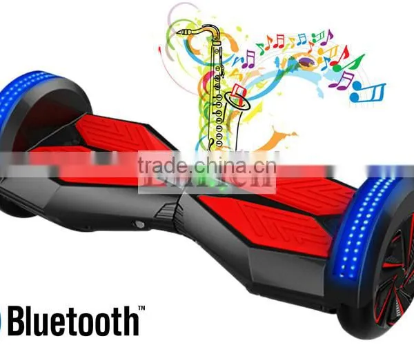 Self Balancing Electric Scooter With Led Light and Buetooth Speaker photo-4