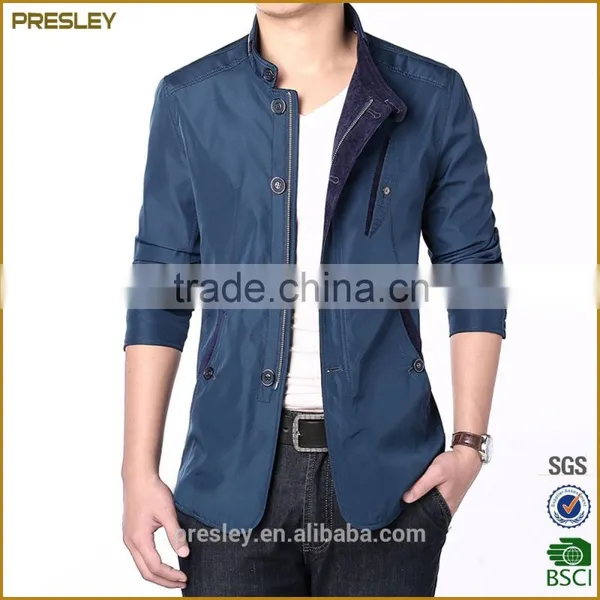 Hot Sale Cheap 100% Nylon Wrap Custom Tailored Surcoat Jacket Man Wholesale photo-3