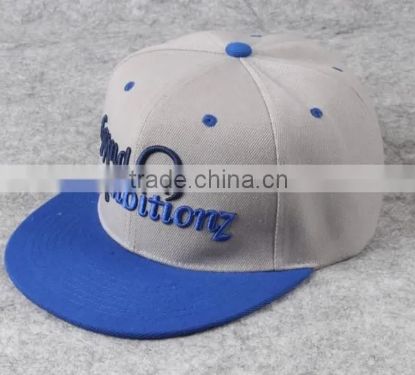 High Quality Custom Blank Snapback Caps/Plain Snapback Cap/Hats