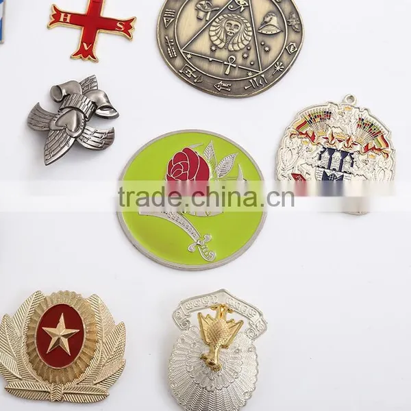 2015 Factory Direct Sales Oem Design Metal Pins Badge photo-6