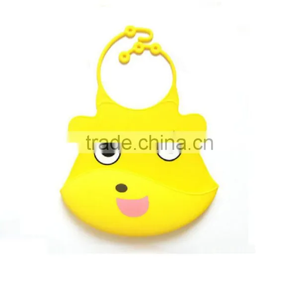 Waterproof Silicone Baby Feeding Drool Bibs photo-3