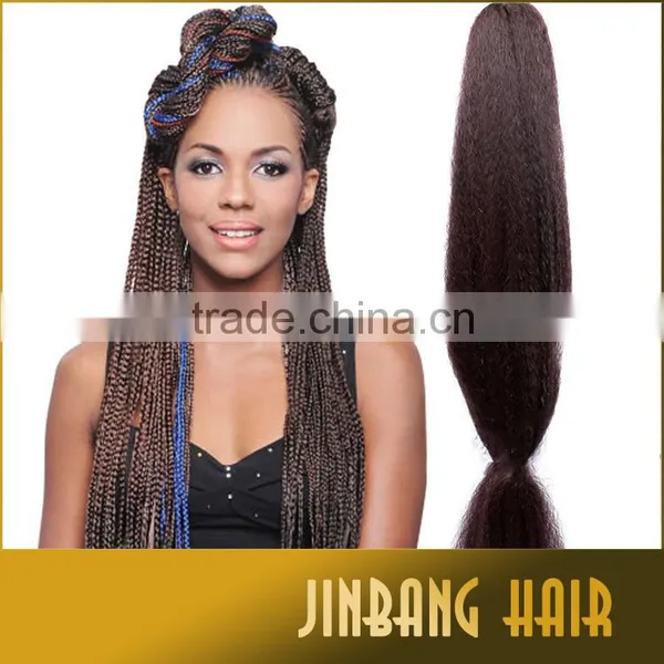 Wholesale New 48inch 60g NAPPY ANNY SUPER BRAID Synthetic Hair Extension Super Jumbo Yaki for Afro photo-2