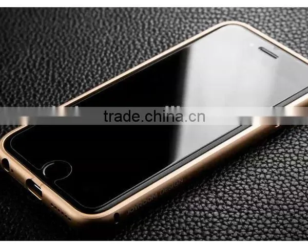 3in1cowhide Case and Metal Bumper,aviation Aluminum,PC, For Iphone 6/plus Style Case Cover, photo-3