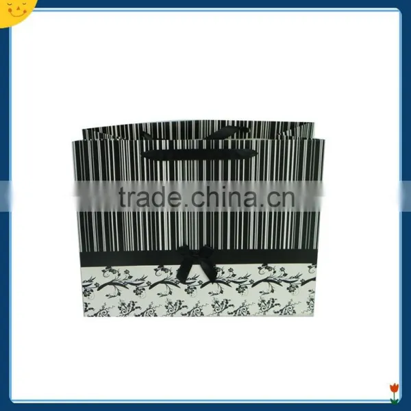 Customized High Quality Bow Paper Gift Bags With Handle photo-6