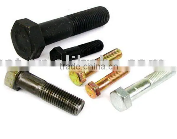Bolt Size From M6-M100 Alloy Carbon Steel High Quality for Tensile Strength Din 933 Din 931 photo-2