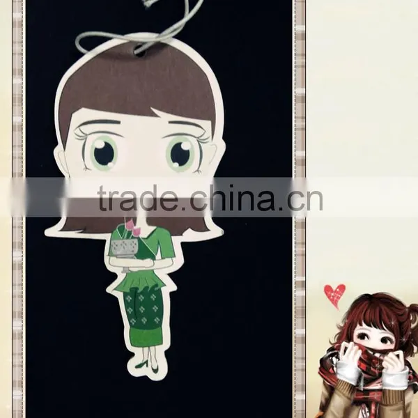 High Quality and Good Price Logo Teacher Hanging Paper Car Air Freshener photo-4