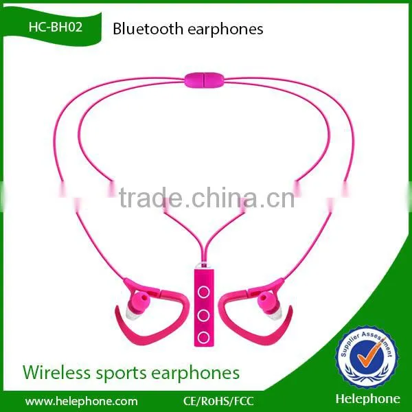 HC-BH02 Bluetooth 4.1 Version Sports Earphone With Mic and Remote ,bluetooth Earphone photo-2