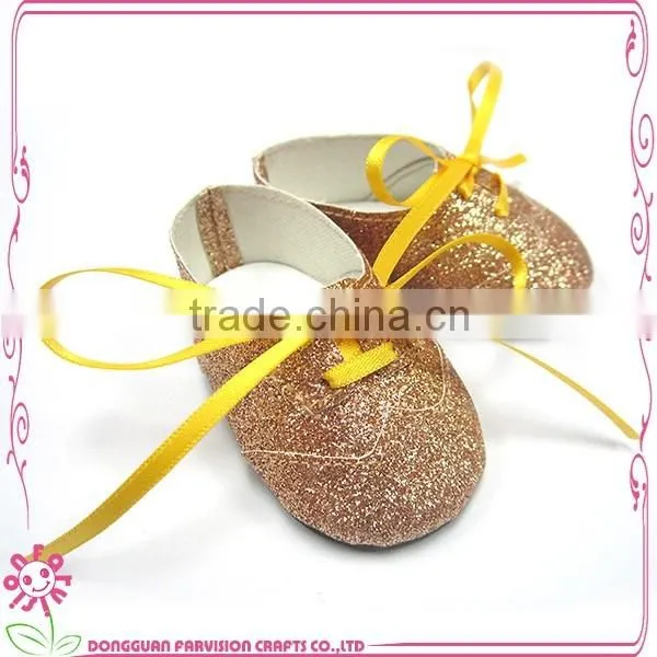 HK toy fair golden supplier OEM doll shoes 18 inch doll shoes wholesale
