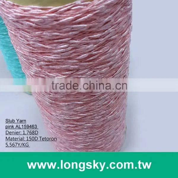 (AL-15) Fashion Polyester Tetoron Knot Yarn for Knitting From Taiwan photo-5