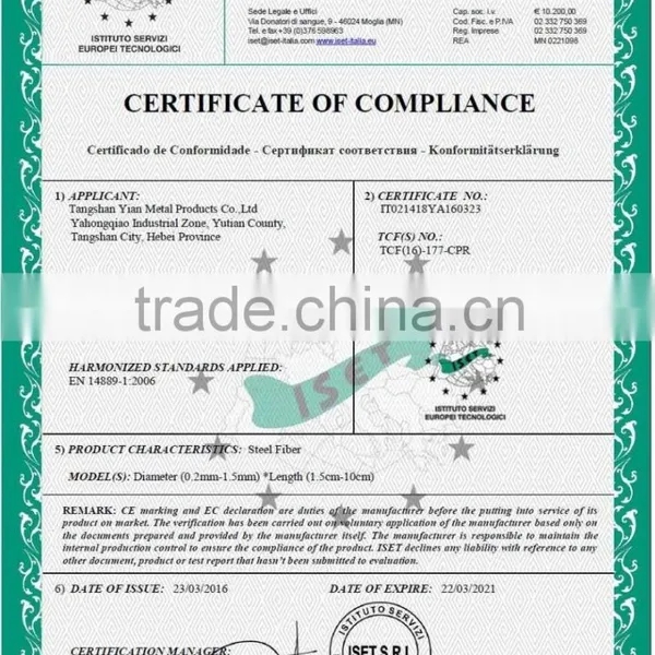 Hot Sale Fibres for Concrete by ASTM A820 Standards photo-6