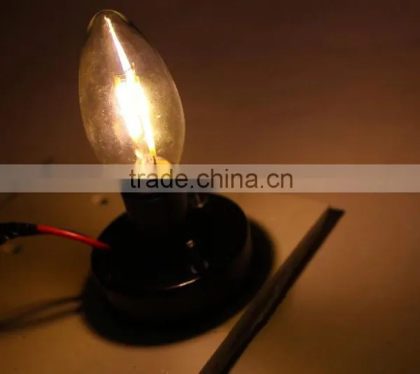 220V 2700K 320LM 3.5W S45 E14 Filament Led Bulb 3.5W photo-2
