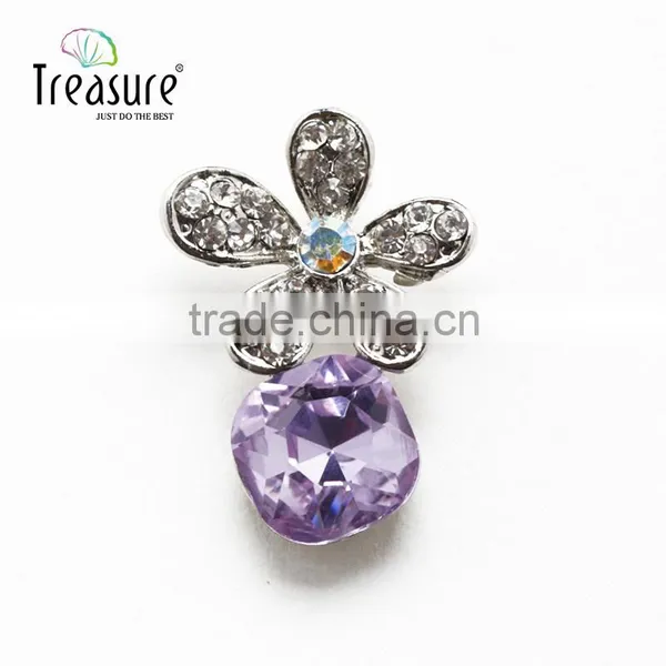 Fashionable Jewelry Flower Brooch With Colorful Rhinestone Brooch Jewelry photo-6