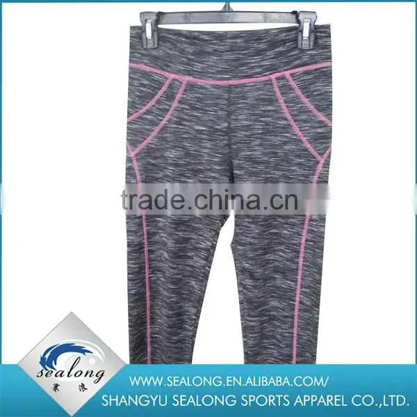 Newest Shaoxing Wholesale Body Wearing Knitting Woman Leggings photo-2