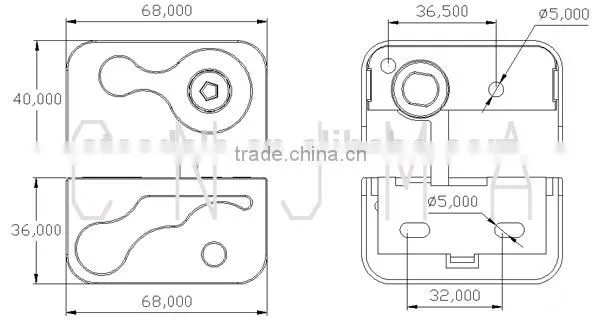 MS118 Water Cooler Freezer Lock photo-3