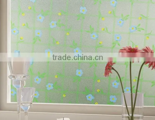 2D PVC Decorative Foil Printing Static Decorative Stretch Film PVC Decorative Foil Self Adhesive Window Film photo-5
