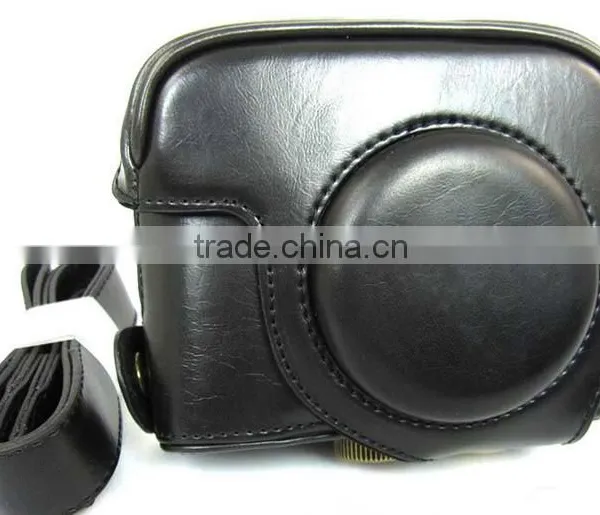 Factory Competitive Price Fashion Leather Mini Camera Bag in Dongguan