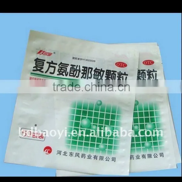 Hot Product Plastic Packaging Bag for Medicine