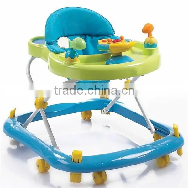 4 or 8 Wheels Animals Style Baby Walker With Music and Light photo-2