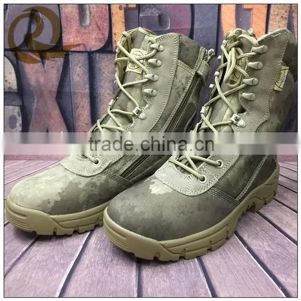 2015 New Custom Army High Ankle Boots Military Combat Boots photo-2