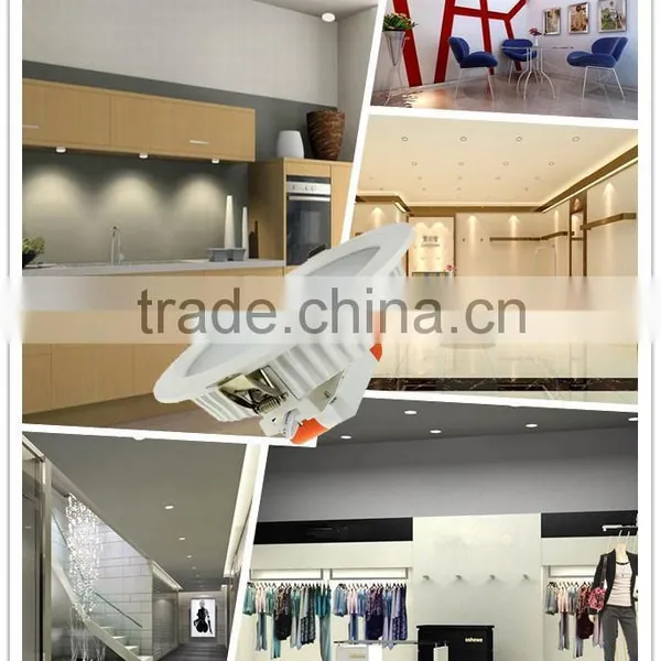Pure/natural White 4000K Dia 230mm 8 Inch Led Recessed Ceiling Round/square White Downlight 24w 30w (TongDa) photo-3