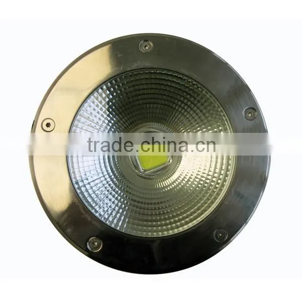 Best quality led tempered glass coverr light inground