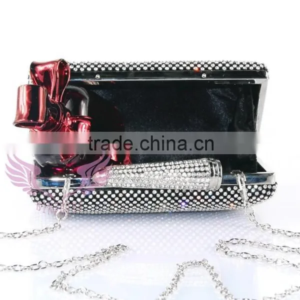 New Design Handmade Crystal Box Evening Bag & Box Clutch Quality Choice photo-2