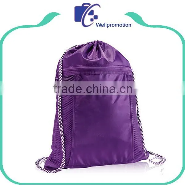 Colorful Polyester Football Drawstring Bags With Logo photo-3