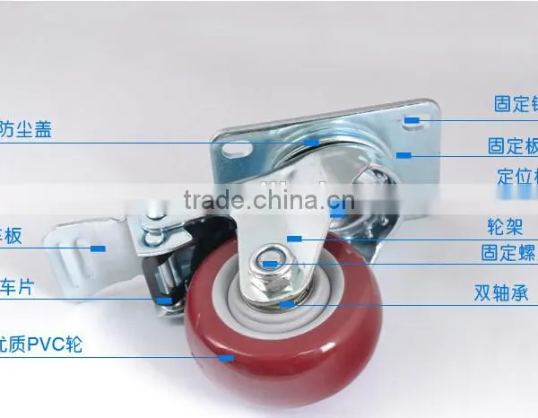 Flight Case Accessories , Flight Case Parts , Flight Case Wheels , The 3 Round of PVC Silencing photo-2