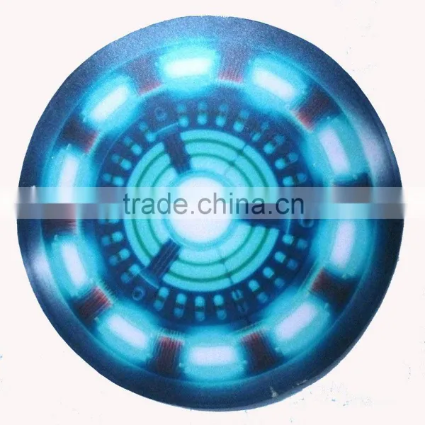 LED Sound Activated Sensor T Shirt With 4pcs AAA Battery Inverter photo-2