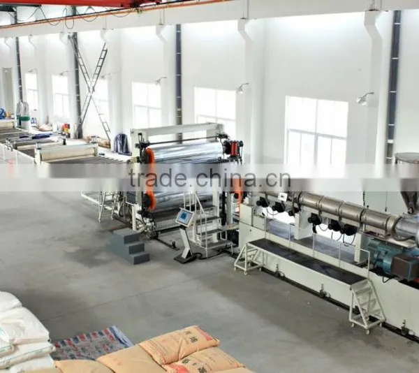 PE Construction Board Extrusion Line/PE Template Machine photo-2