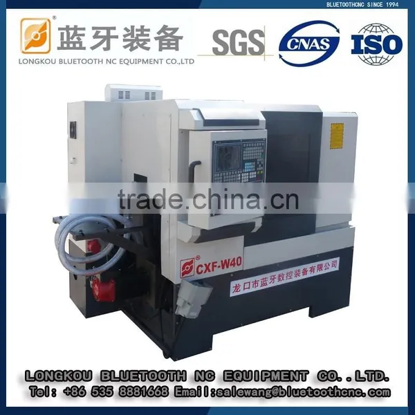 CXF-W40 CNC Lathe Machine for Hexagon Rivet Nut