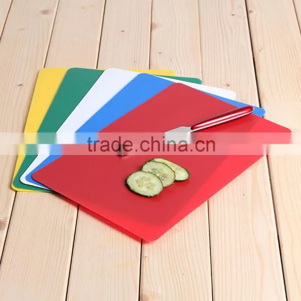 New PP Folding Non-Slip Thin Kitchen Chopping Block/Cutting Board photo-4