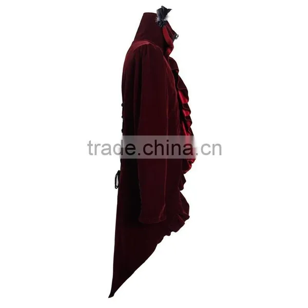 Devil Fashion 2015 Man Gothic Jacket CT00802 photo-5