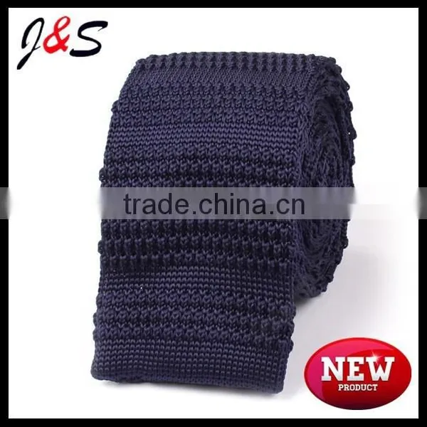 New Arrival Pink Knitted Tie With White Polka Dots KT064 photo-2