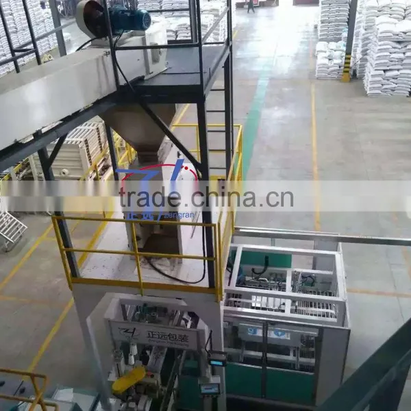 Fully Automatic 50kg Heavy Bag Fertilizer and Feed Packaging and Stacking Line photo-3