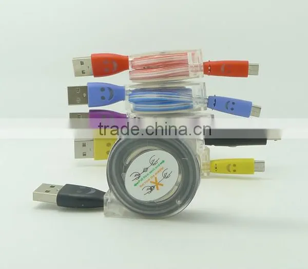 Bling Bling Micro Led Light Universal Usb Cable Charger photo-2