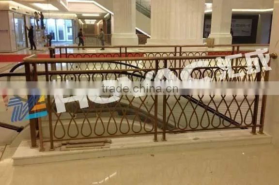Handrail PVD metalizing machine/ Handrail decorative PVD titanium gold coating machine