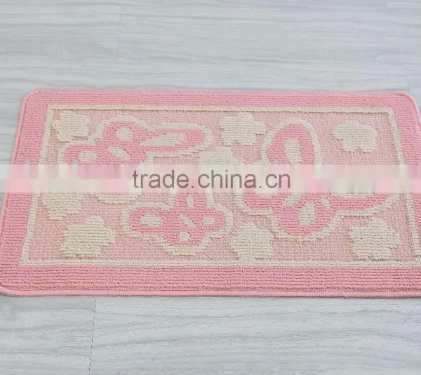 Polyester Non Slip Printed Door Floor Mat Non Slip Rug Pad photo-6