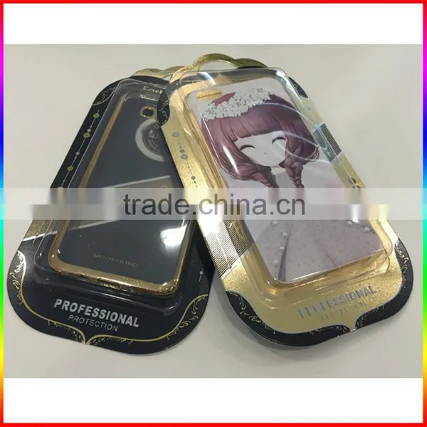 Simple Design Pp/tpu/pc Cell Phone Case Retail Gold Packaging photo-3