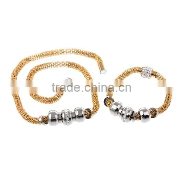 Hot 18k Gold Plated Indian Bridal Jewelry Set photo-2