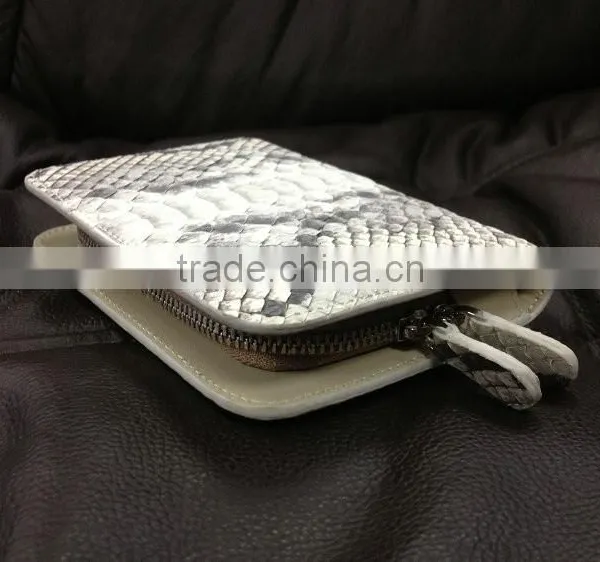 Genuine Python Snakeskin Purse and Wallet China Custom Business Card Wallet photo-6