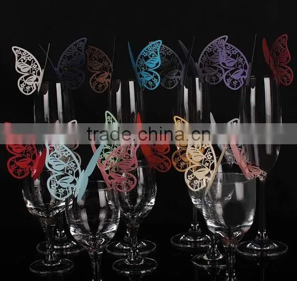 Customized Different Shape Laser Cut Paper Card New Design