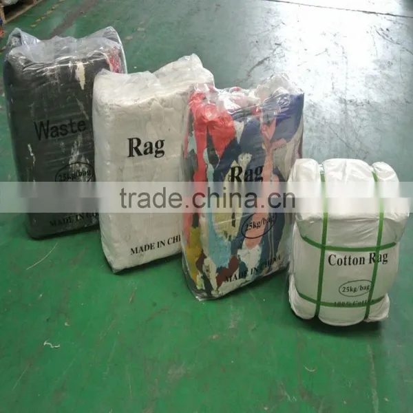 Colorful Industrial Oil Cleaning Cotton Waste photo-4