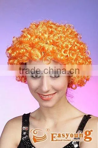 Synthetic Hair Disco Party Afro Football Fan Wigs Hair Children& Adult photo-3