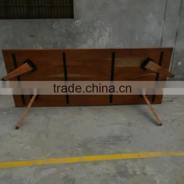 Solid Wood Acacia Dining Table, Mango Wood Dining Table, photo-3