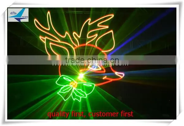 2.4w Rgb Full Color Christmas Laser Light/animation Laser Lighting photo-5